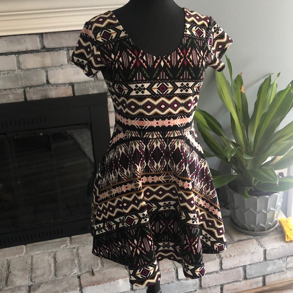 Short sleeve summer dress